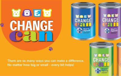 Your Change helps us Make a Change!